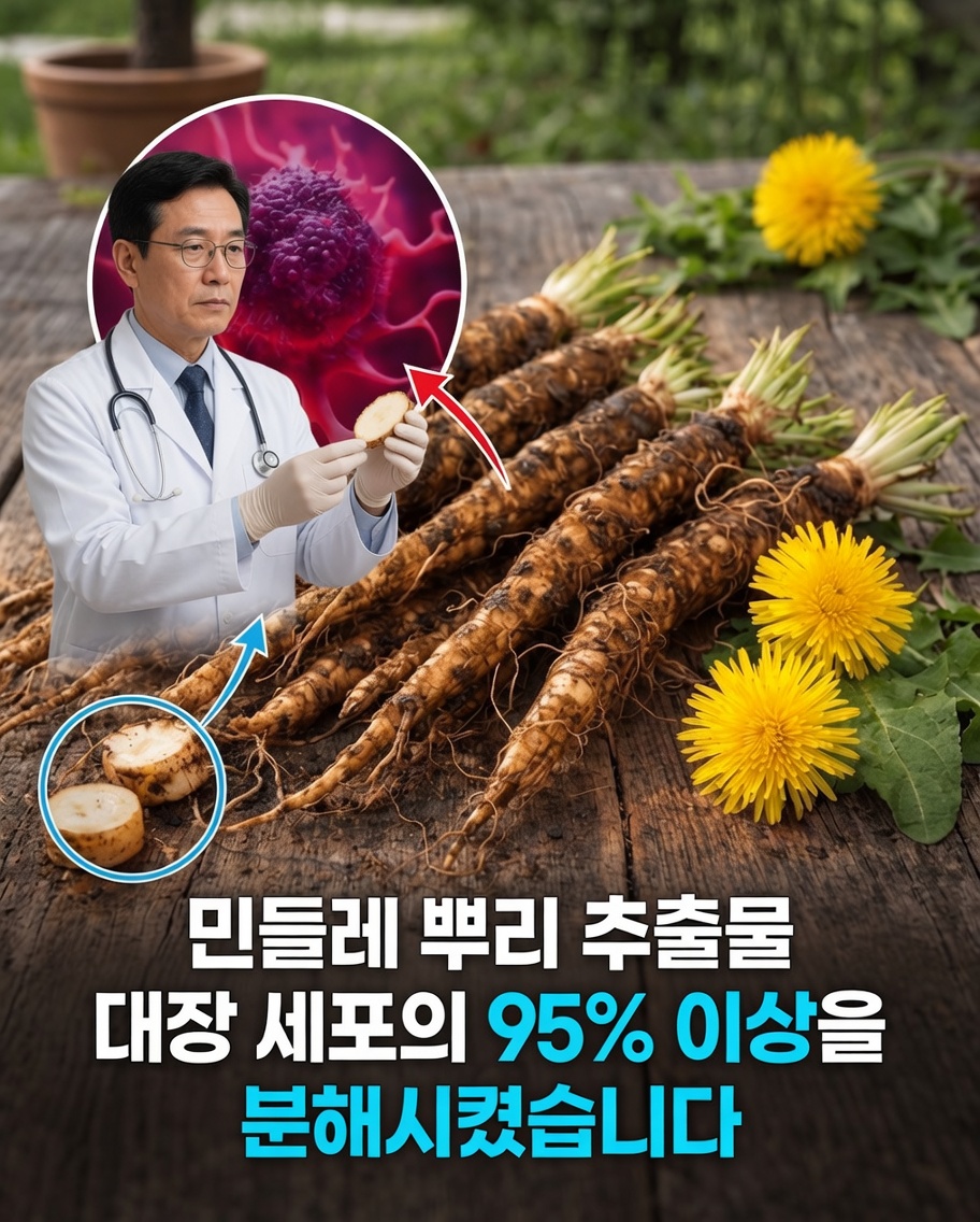 민들레 뿌리: 2016년 연구가 연구 모델에서 결장암 세포에 미치는 효과에 대해 밝힌 내용