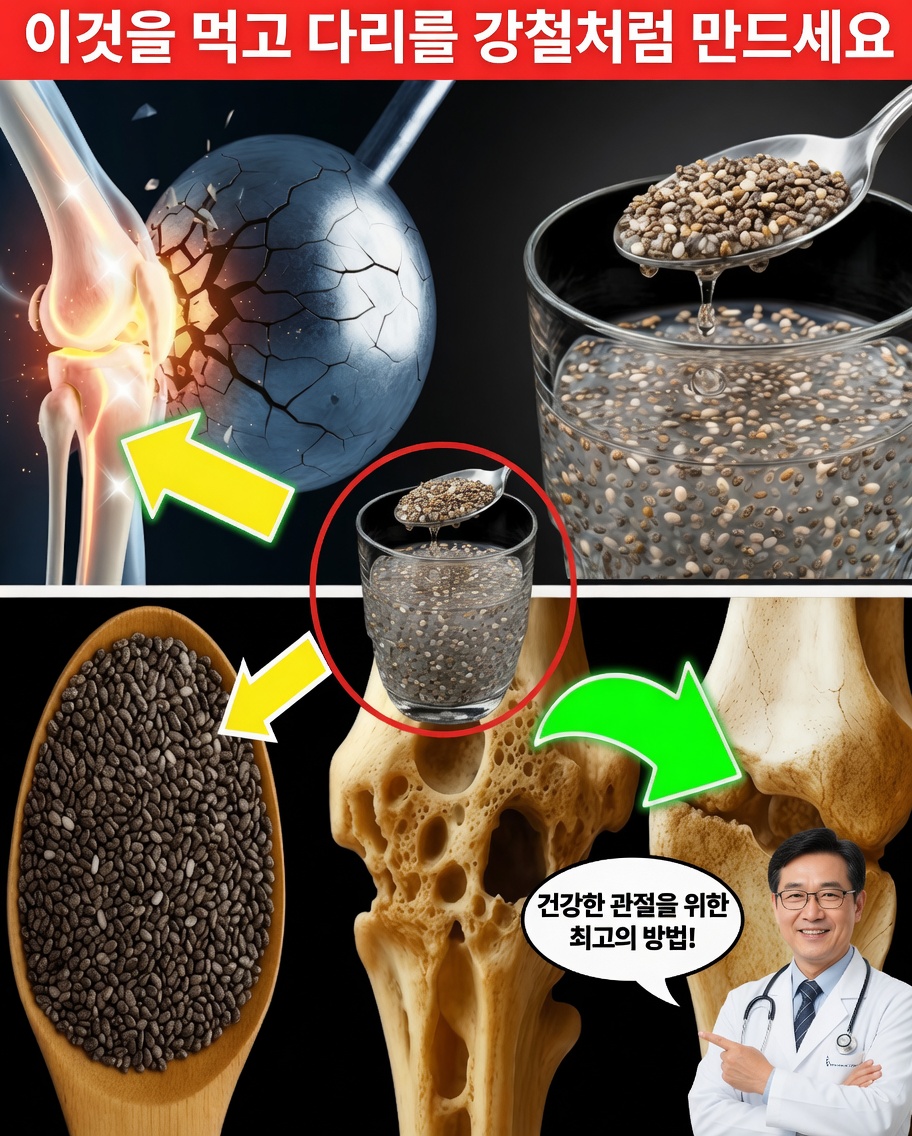 밤에 한 스푼: 노화된 뼈를 자연스럽게 강화하는 간단한 습관
