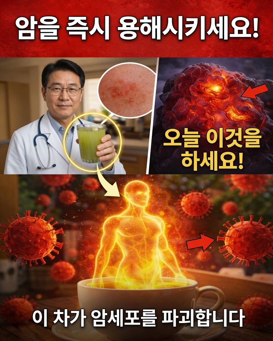 암 예방에 자연적으로 도움이 될 수 있는 강력한 음료 15가지