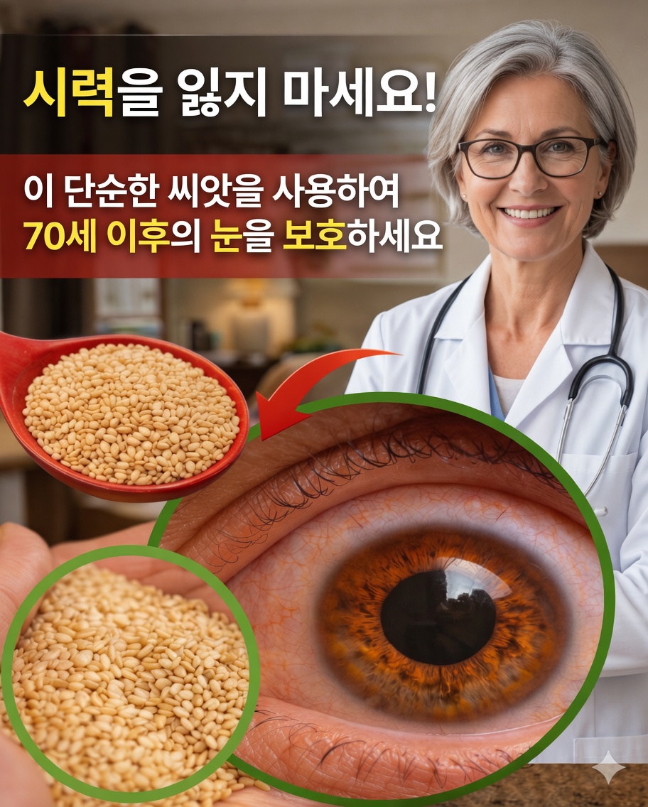 눈을 보호하세요: 노인을 위한 씨앗 3가지 + 과일 1가지