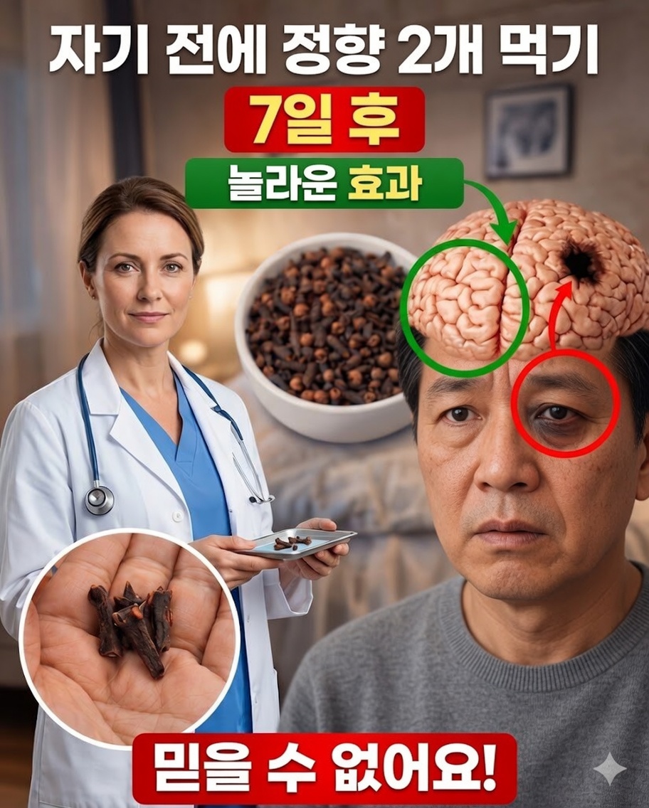 7일 동안 하루에 정향 2개를 섭취하면 무슨 일이 일어날까: 거의 아무도 언급하지 않는 놀라운 변화