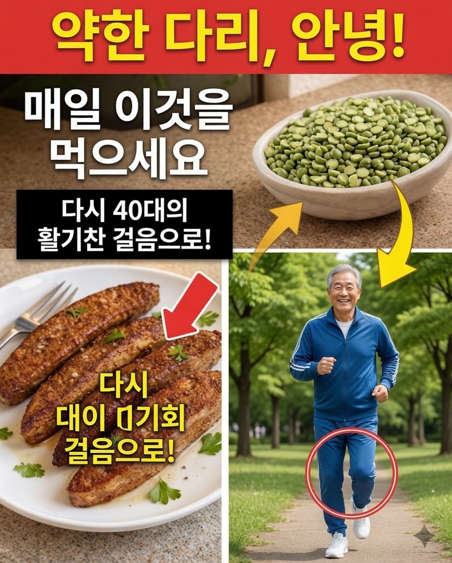 60세 이상? 이것을 매일 드세요 – 90세에도 춤출 만큼 다리가 충분히 튼튼할 수 있습니다