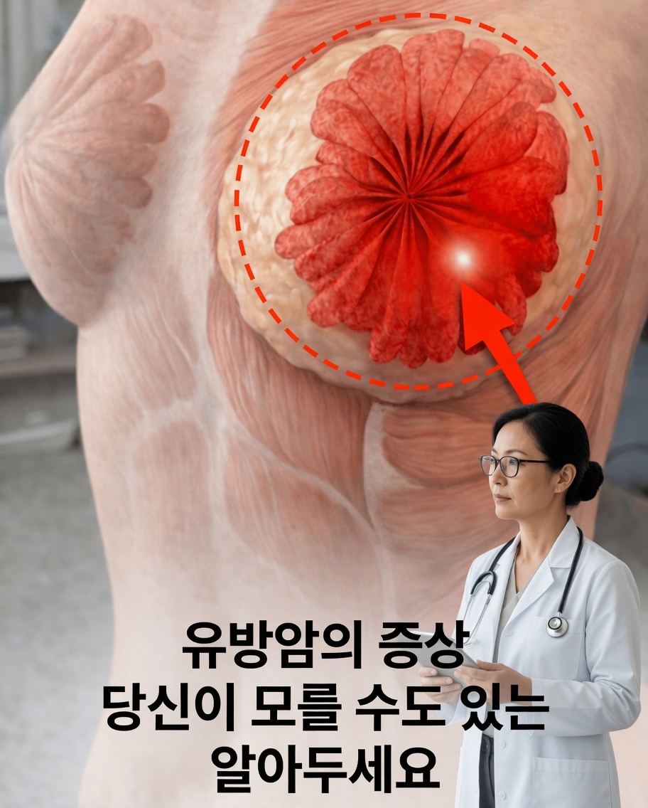 당신이 간과하고 있을지도 모르는 유방암의 가장 놀라운 증상들(혹의 증상 외에도)