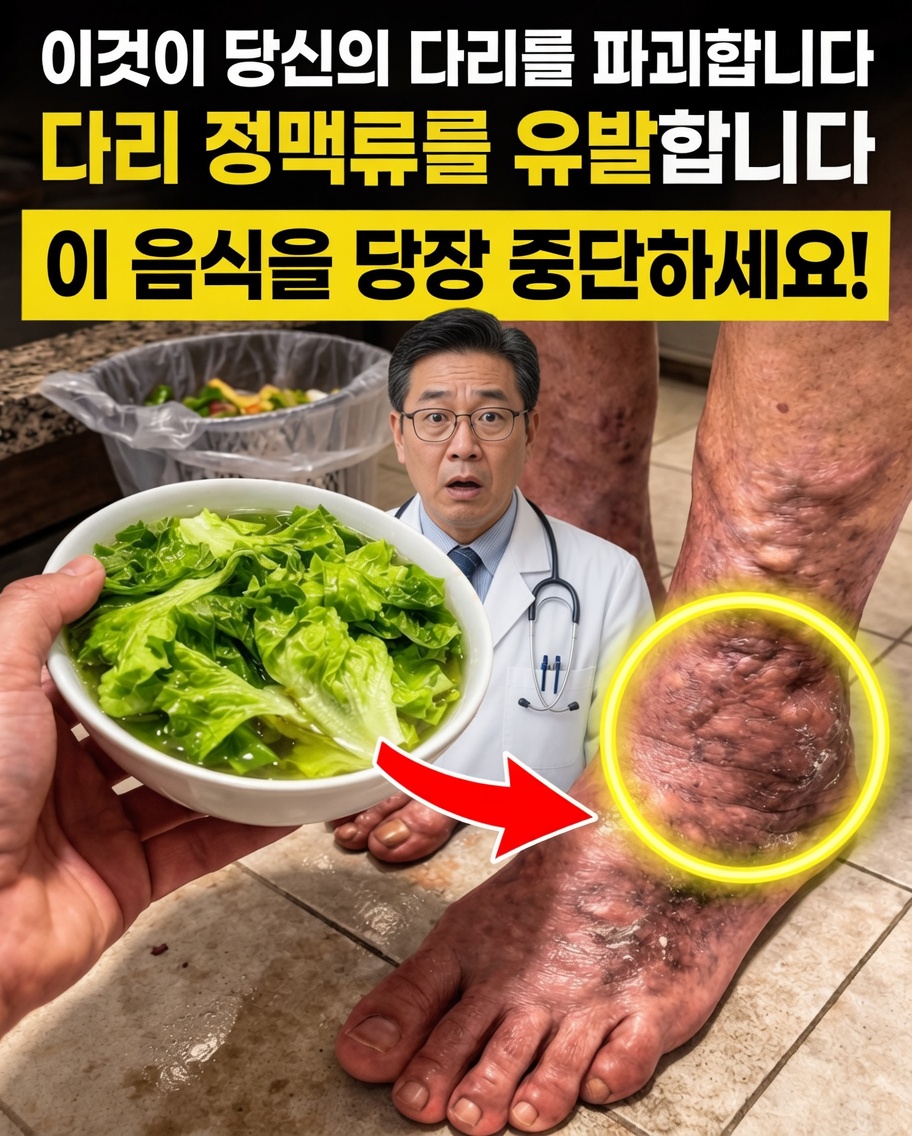 노인분들 주의: 발 저림과 감각 저하를 악화시킬 수 있는 음식 15가지
