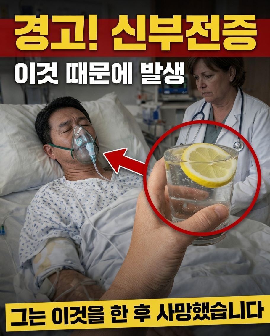 60세 이후 신장에 과부하를 줄 수 있는 “건강한” 일상 습관 하나