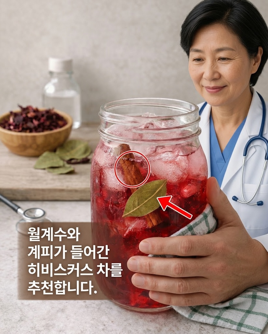 히비스커스 차에 월계수 잎과 계피를 넣어 본 적 있나요?