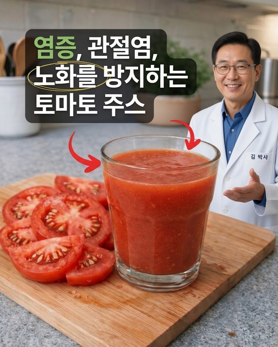 건강 애호가들을 사로잡고 있는 간단한 일일 습관을 알아보세요: 신선한 토마토 주스