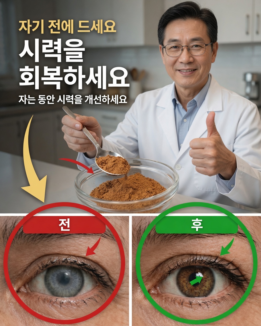 Adultos acima de 60 estão descobrindo o hábito noturno de uma colher para apoiar a visão naturalmente