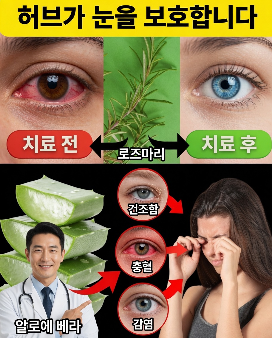더 맑은 시야와 더 건강한 눈을 돕는 강력한 천연 잎 5가지