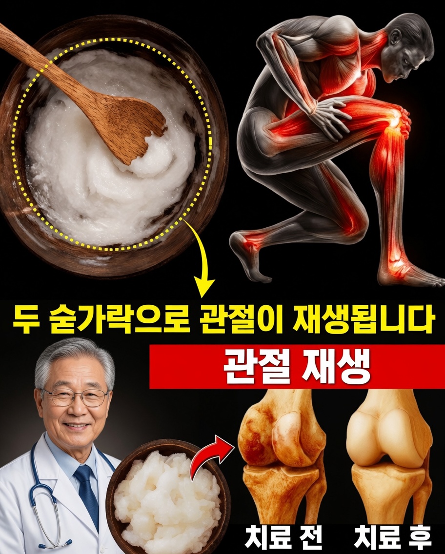 97세 정형외과 의사가 밝힌다: 무릎 연골을 자연적으로 재생하는 데 도움이 될 수 있는 간단한 음식 하나