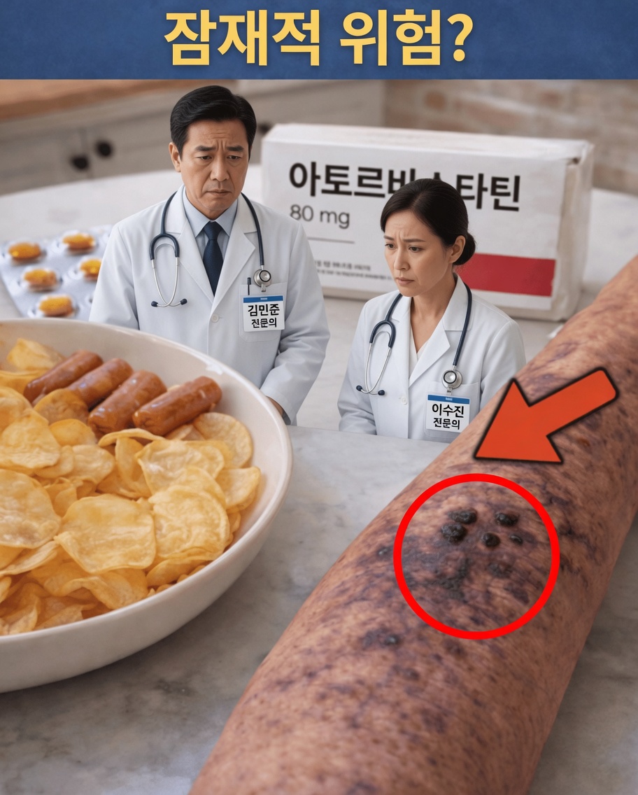 주의해야 할 잘 알려지지 않은 아토르바스타틴의 부작용 15가지