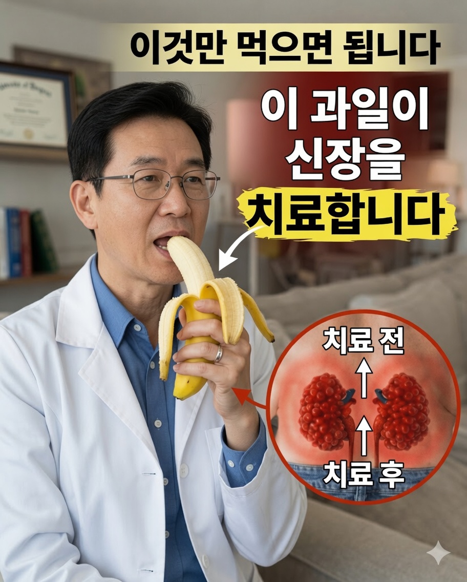크레아티닌 수치가 높나요? 밤에 먹으면 신장의 자연 해독을 돕는 과일 4가지