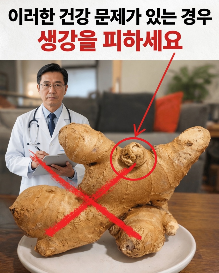 의사들이 경고합니다: 생강이 당신에게 최선의 선택이 아닐 수 있는 6가지 건강 상태