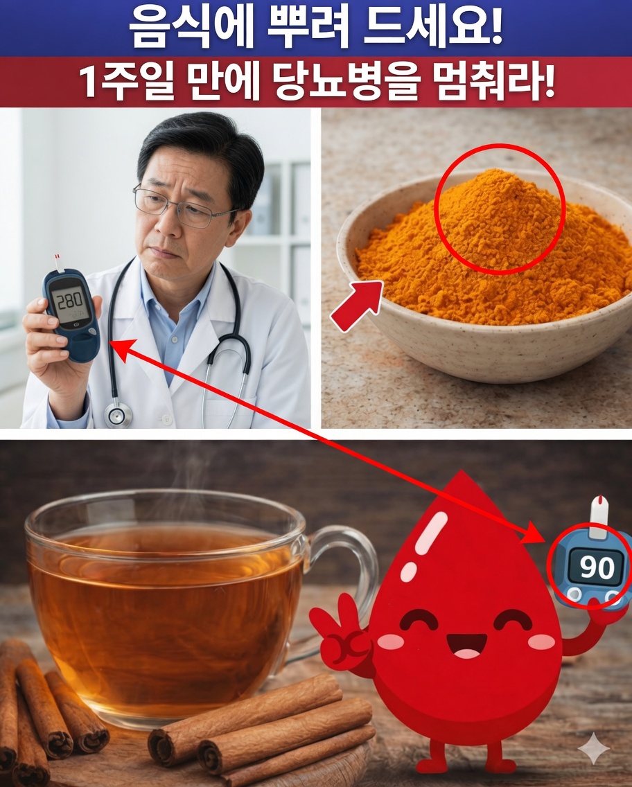 60세 이상? 단 7일 만에 혈당 안정에 도움이 되도록 매일 이것을 뿌리세요