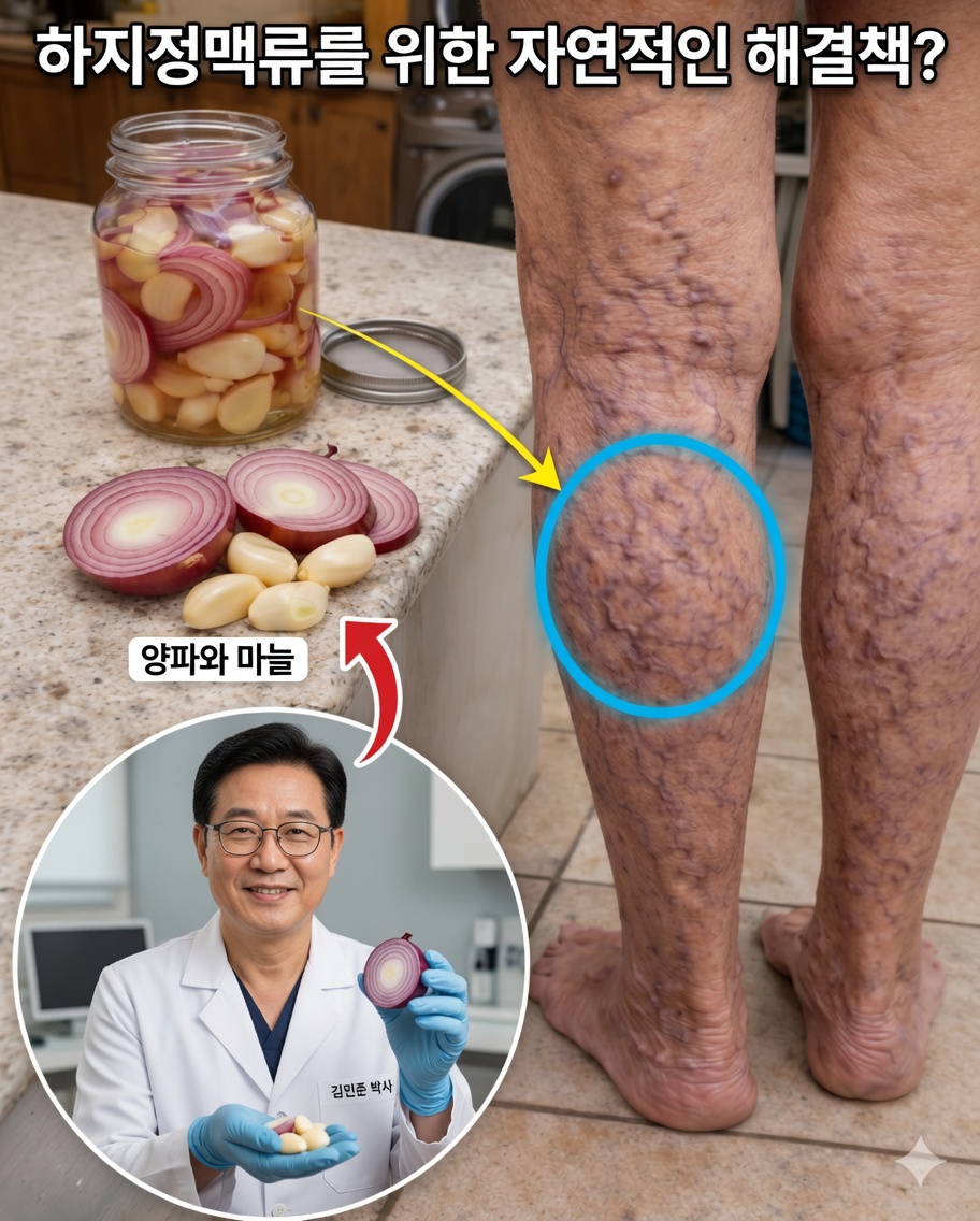자연스럽게 하지정맥류에 작별을 고하세요: 마늘, 양파, 올리브오일로 만든 간단한 민간요법이 완화를 가져다줄 수 있습니다