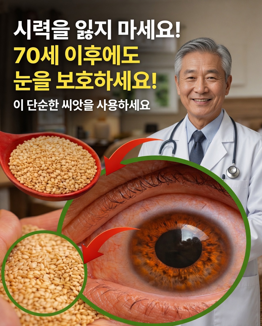눈을 보호하세요: 노인을 위한 씨앗 3가지 + 과일 1가지