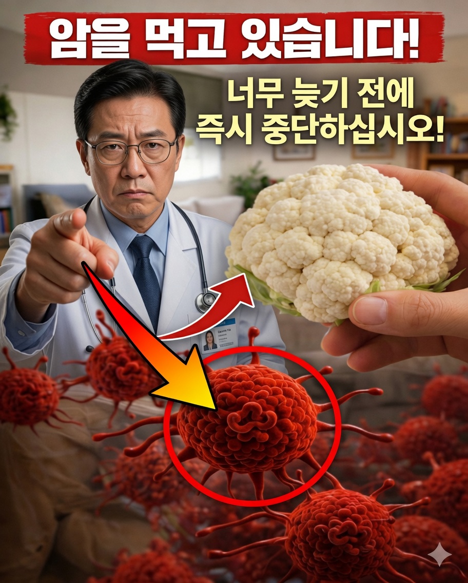 세포에 연료처럼 암세포를 먹이는 일상 식품 5가지(이를 제거하면 위험을 최대 40%까지 줄일 수 있습니다)