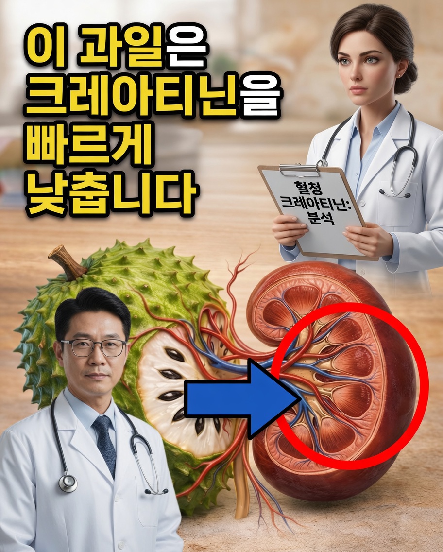 Creatinina가 높나요? 먹어야 할 과일 3가지 & 피해야 할 과일 3가지