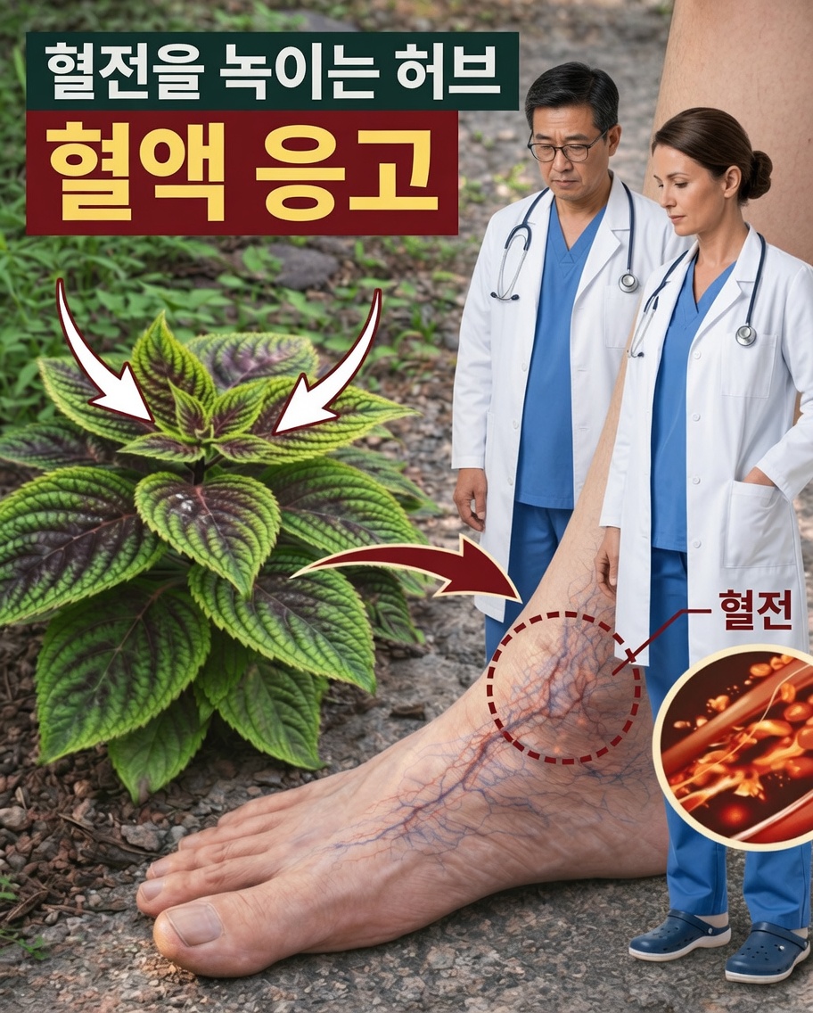 일상에서 쓰는 허브가 다리 혈액순환을 개선하고 피로를 완화하는 비결일까?