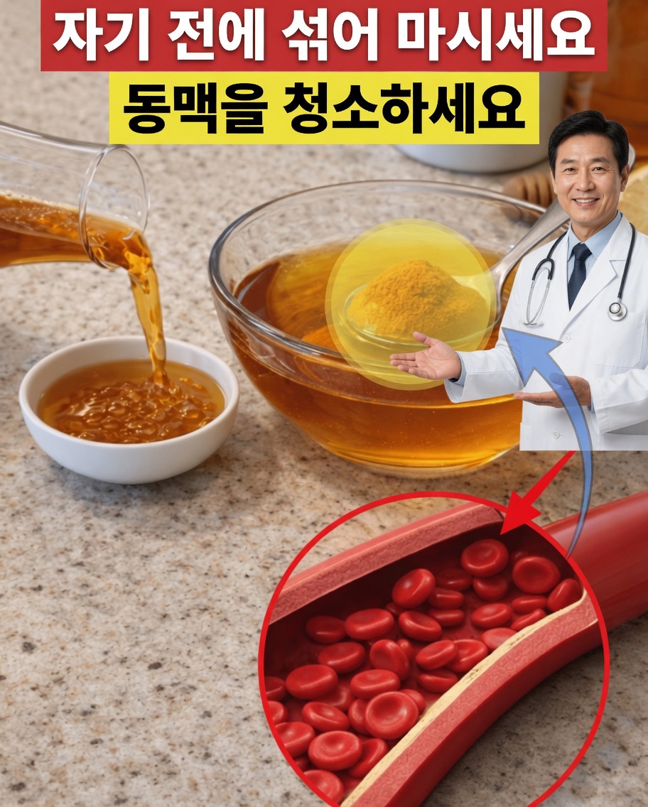 잠들기 전에 이 간단한 3가지 재료를 섞어보세요 – 심장 건강을 돕는 차분한 야간 의식