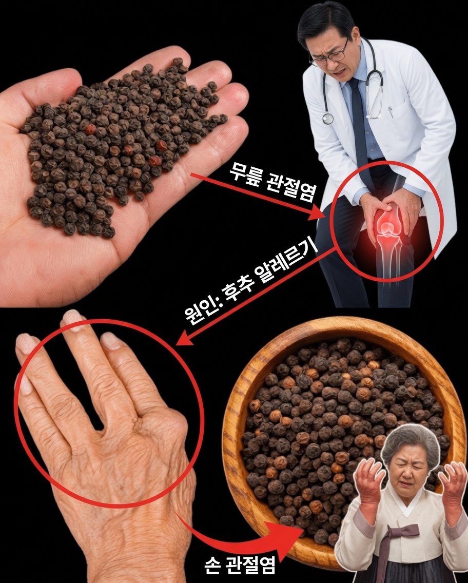 마늘 & 후추: 다리 통증, 관절염, 혈액순환 개선을 위한 간단한 자연 요법