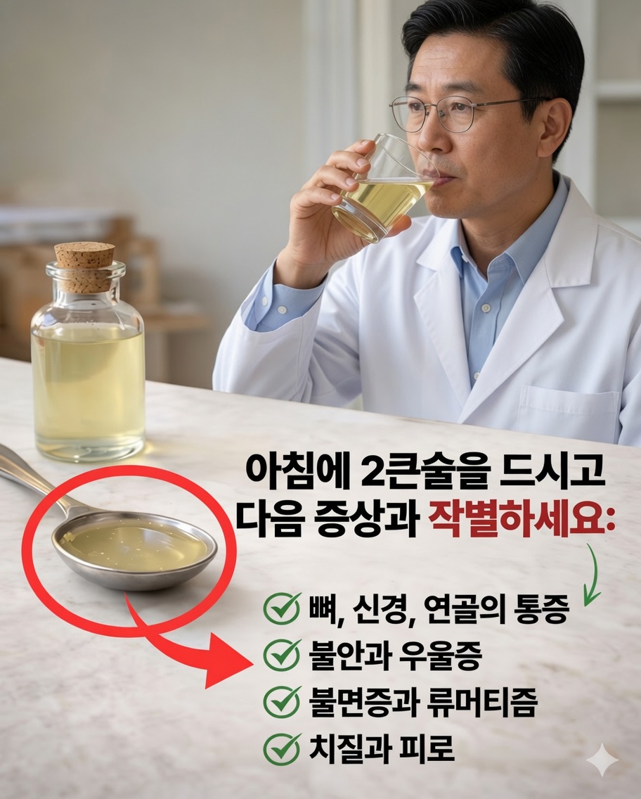 새롭게 깨어나다: 매일의 웰빙을 위한 사과식초 아침 간단 음료