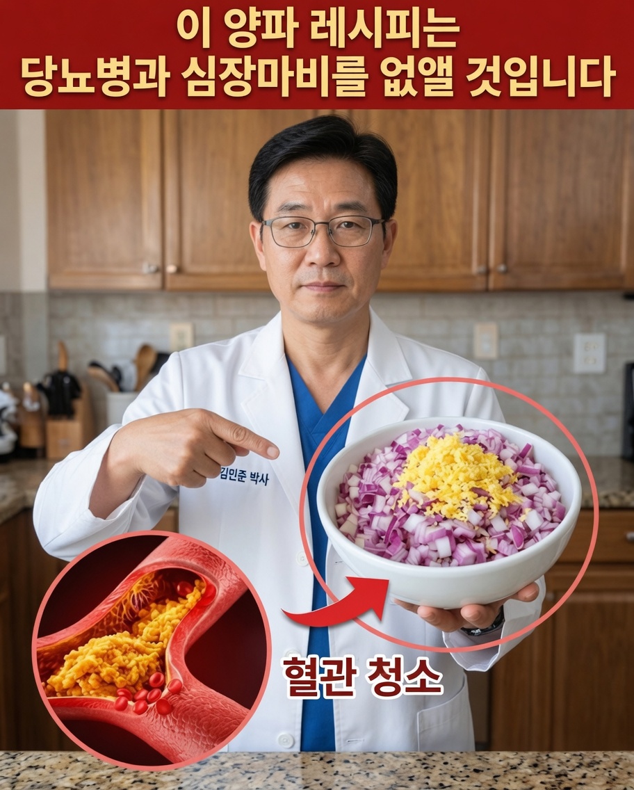 혈당을 자연스럽게 균형 있게 유지하는 데 도움이 될 수 있는 붉은 양파 레시피