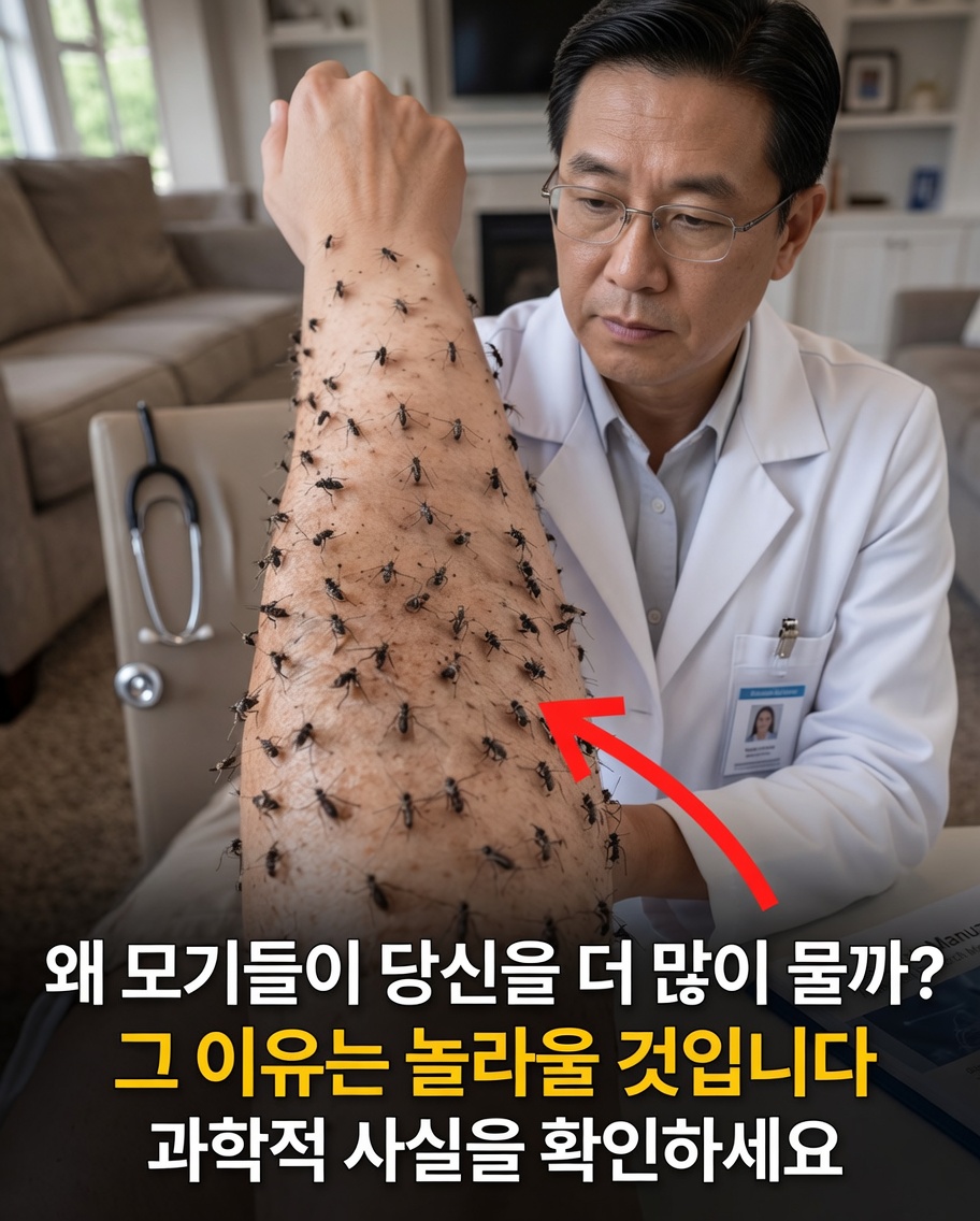 왜 모기들은 항상 당신을 선택할까: 그들이 선호하는 표적 뒤에 숨은 과학