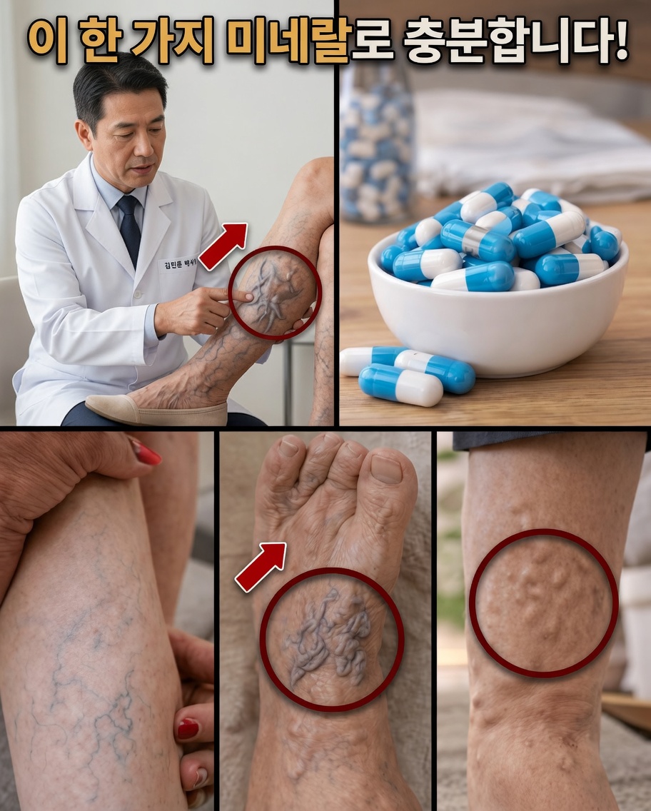 정맥을 강화하고 하지정맥류의 외관을 자연스럽게 줄이는 데 도움이 될 수 있는 1번 비타민