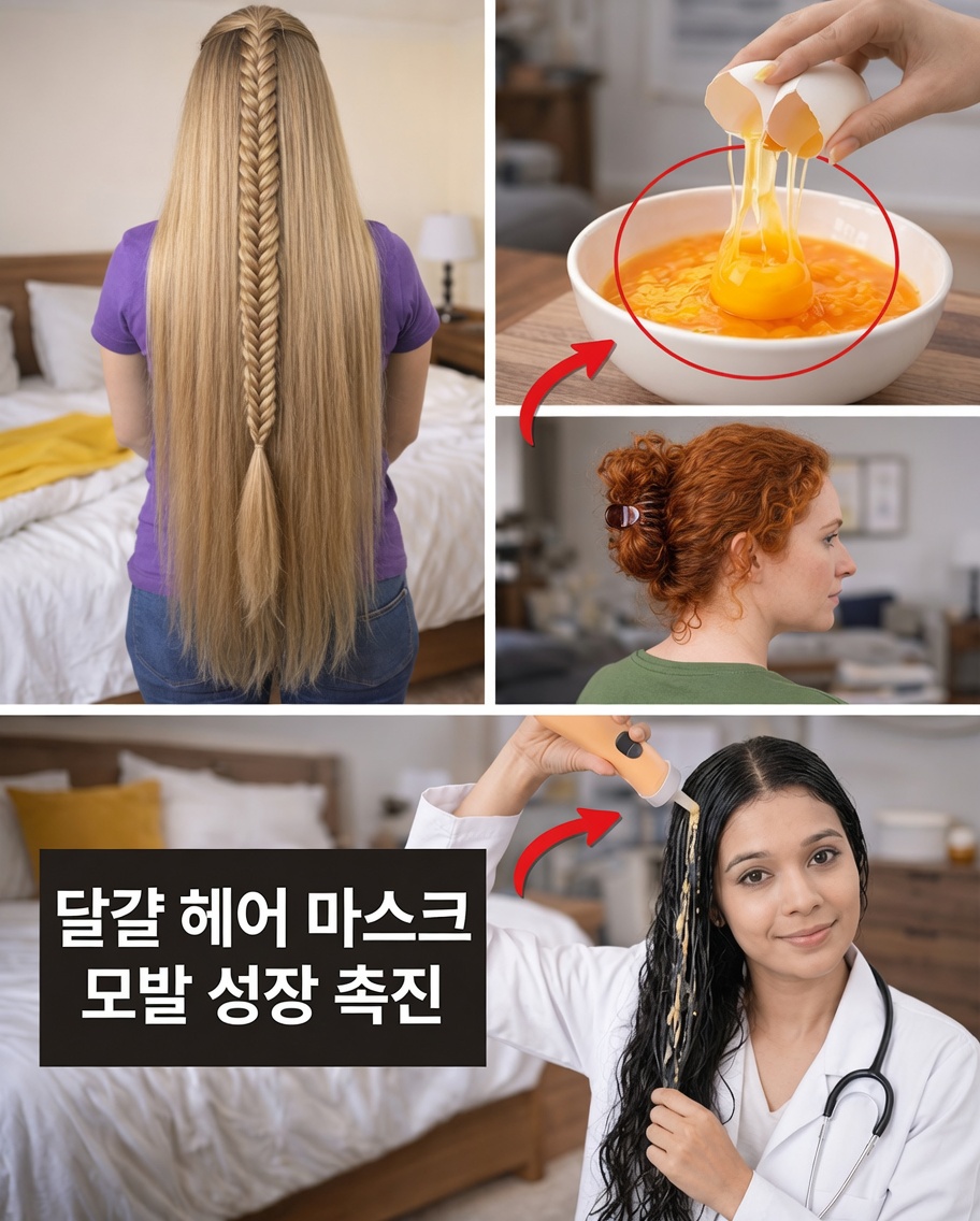 3일 동안 머리에 달걀과 올리브오일을 발라봤어요 — 실제로 무슨 일이 일어났는지 확인해보세요 (할 만한가요, 아니면 아닌가요?)