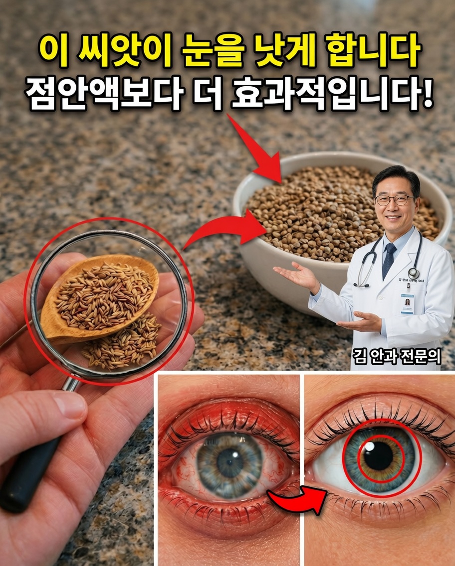 당근은 잊어라 — 이 작은 씨앗이 당신의 눈 건강에 놀라움을 줄 수 있다