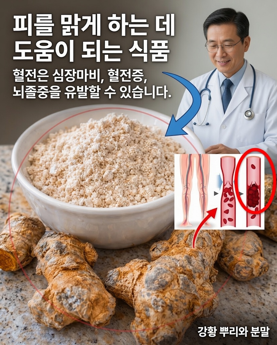 혈액 순환을 돕고 혈전 위험을 줄이는 데 도움이 될 수 있는 놀라운 음식 7가지