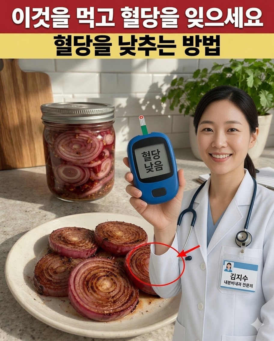 혈당을 개선하고 동맥을 깨끗하게 하며 심장을 보호할 수 있는 양파 레시피