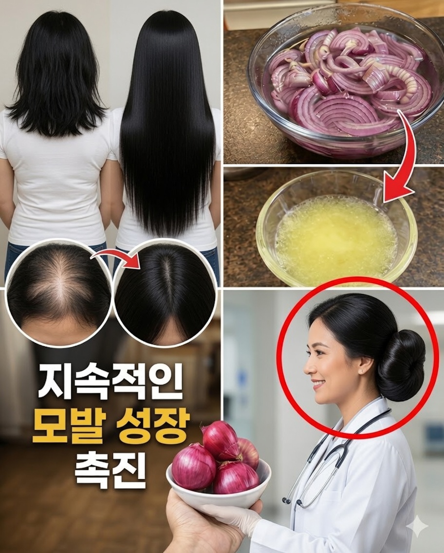 양파로 머리를 더 길고 풍성하게 자라게 하는 방법: 거의 아무도 모르는 오래된 비법