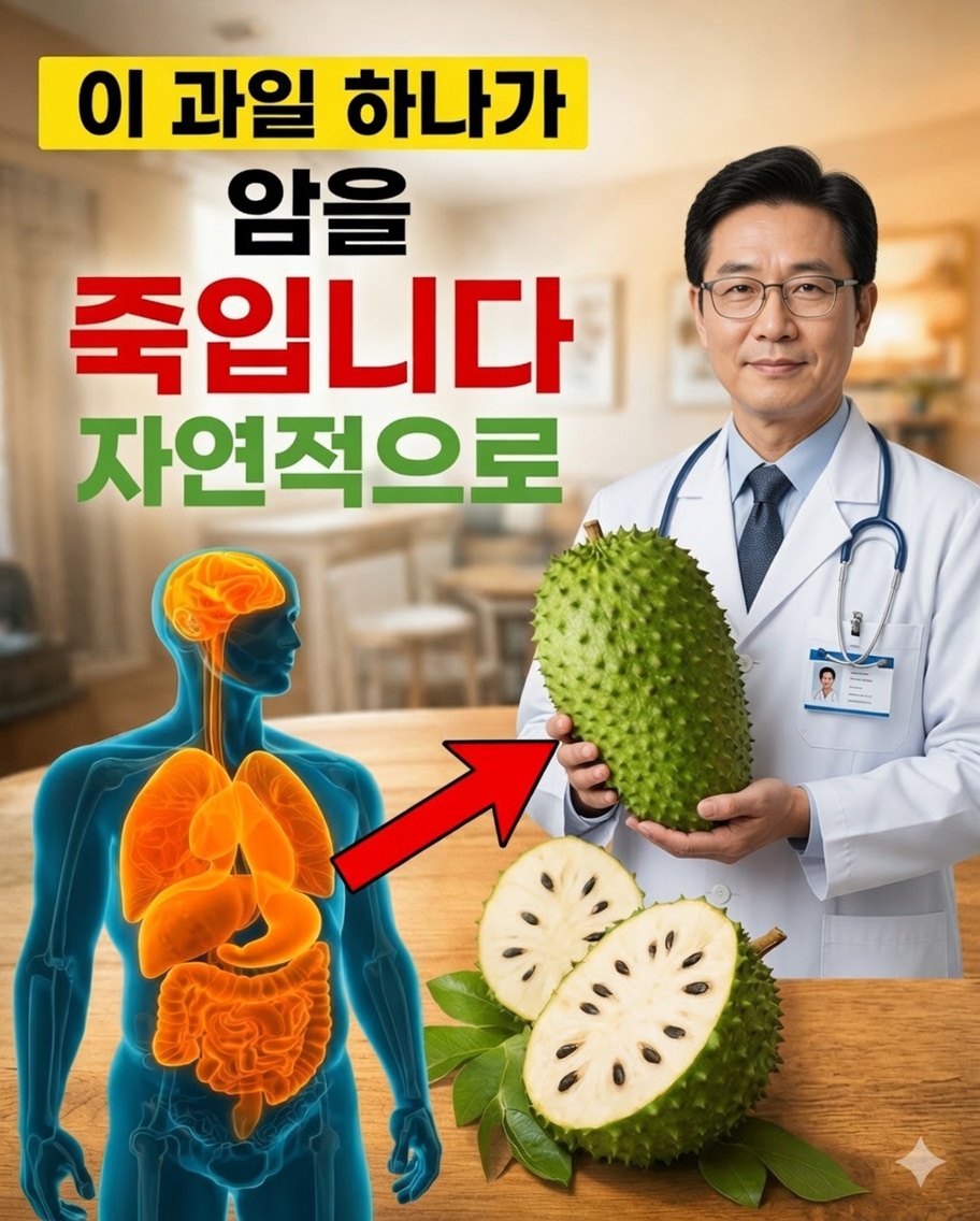 노인: 암 퇴치에 가장 효과적인 과일 1위, 당신이 아마 들어본 적 없는 과일