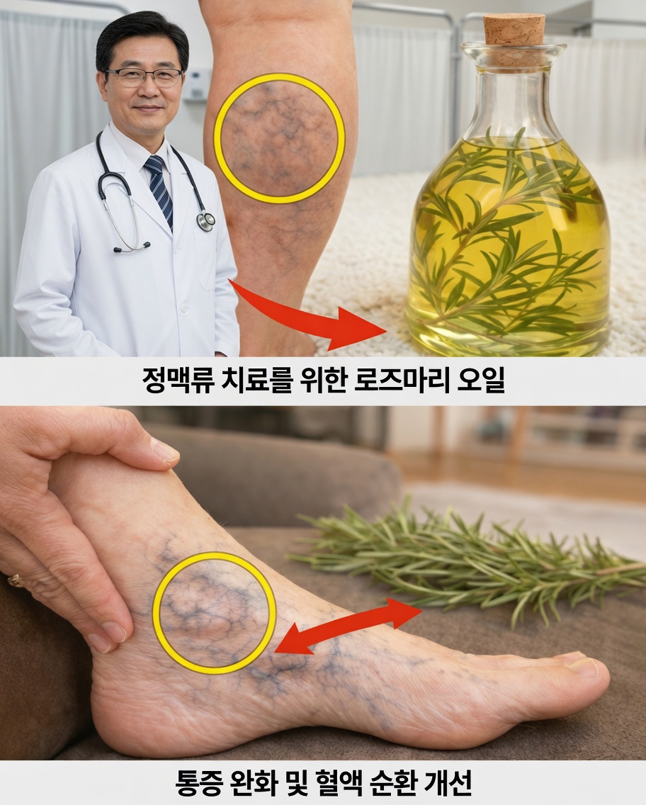 놀라운 발견: 로즈마리가 하지정맥류의 건강과 다리의 편안함을 돕는 방법