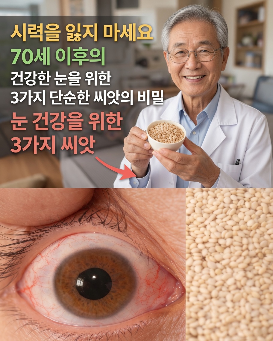 60세 이상이신가요? 자연스럽게 시력을 지원할 수 있는 씨앗의 숨겨진 힘을 알아보세요