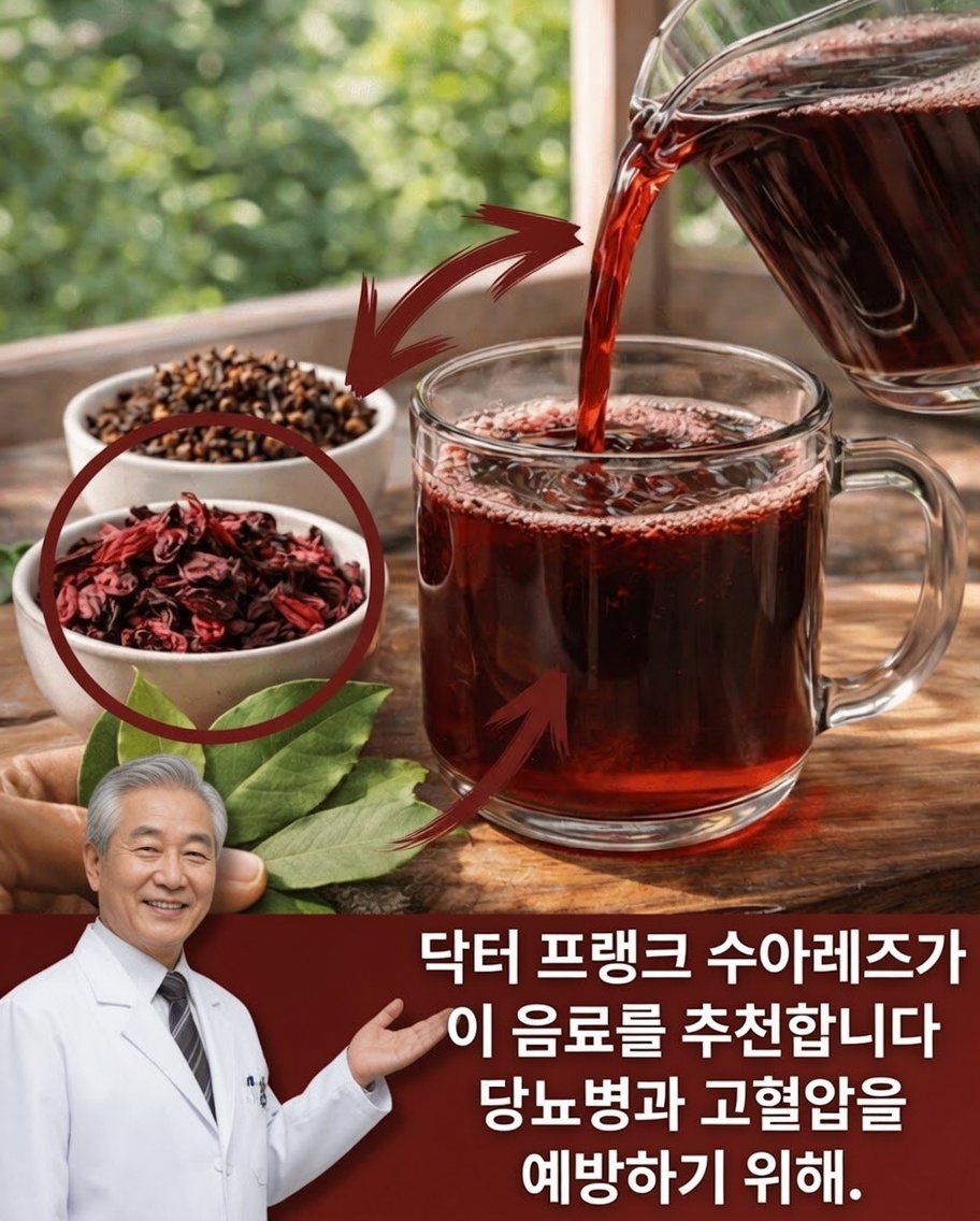 단순한 허브 음료 한 잔이 혈당과 혈압의 균형을 돕는다면 어떨까요?