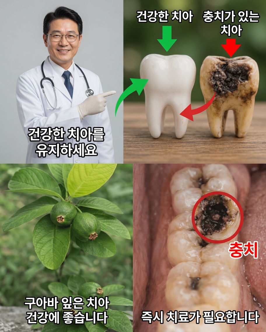 Folhas de Goiaba로 자연스럽게 미소를 환하게 하는 방법: 간단한 집에서 하는 민간요법