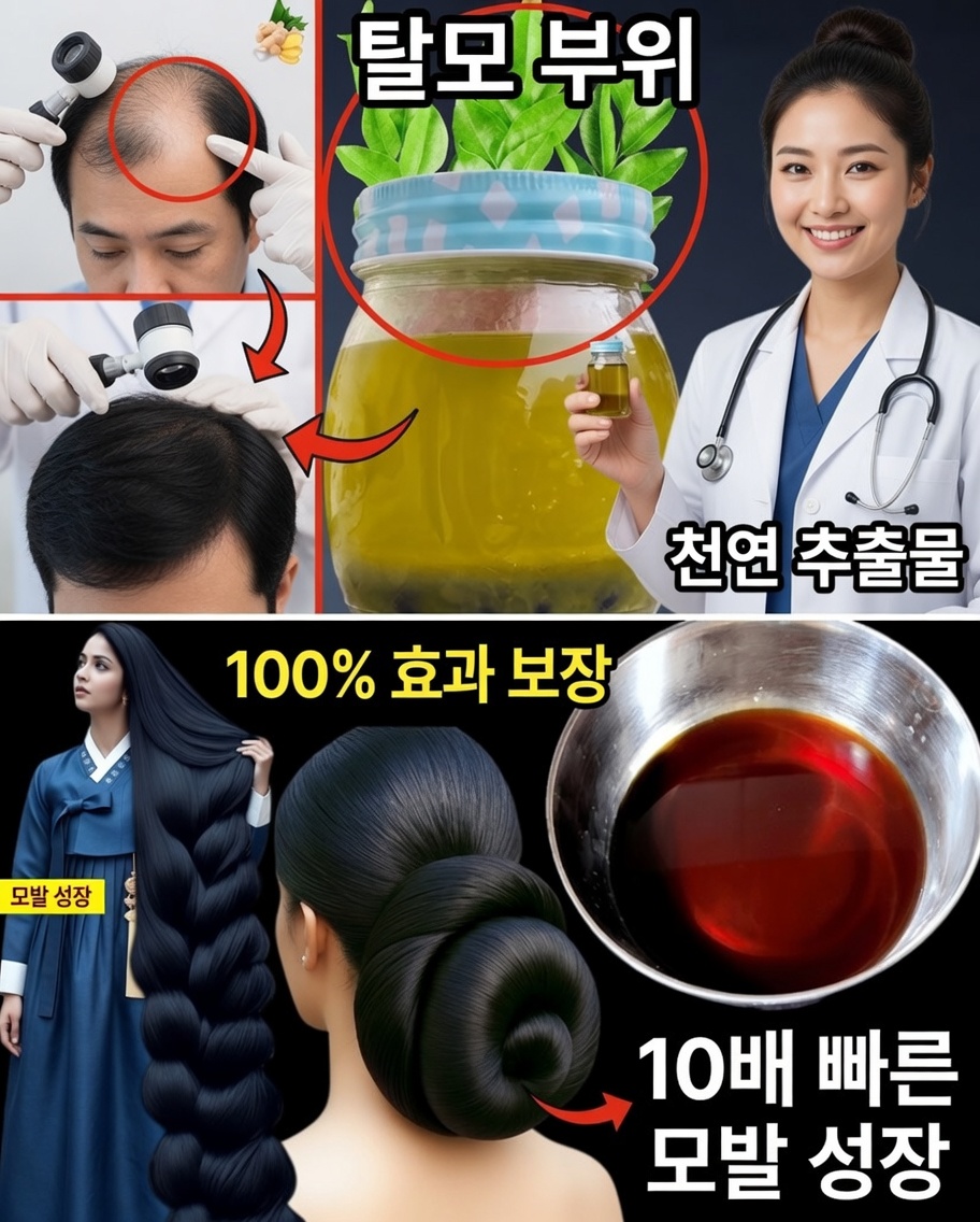 빠른 모발 성장을 위한 인도의 비법: 탈모를 자연스럽게 멈추는 강력한 정향과 생강 요법