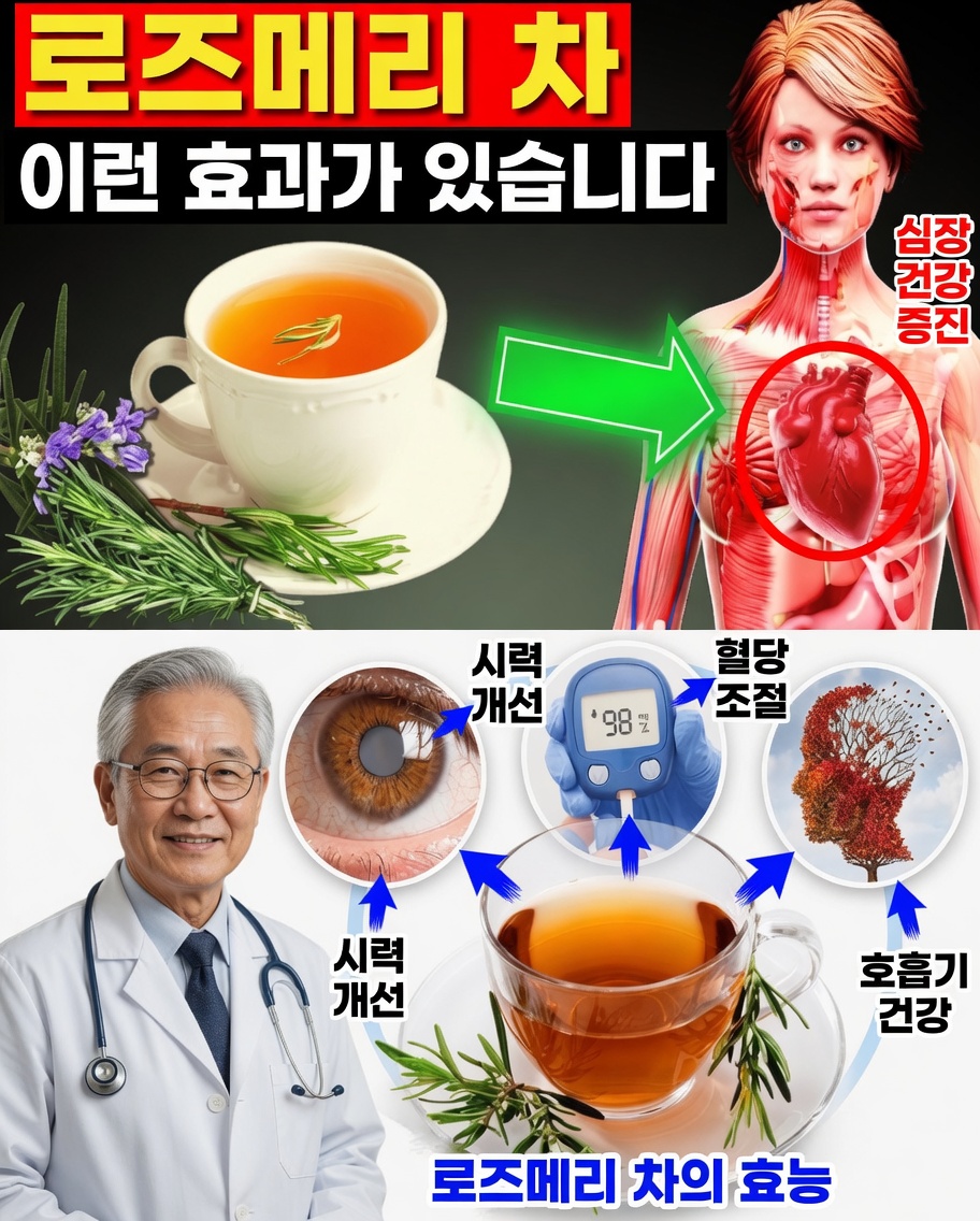 매일 로즈마리 차를 마셔야 하는 10가지 강력한 이유(무시하면 안 될 자연 치유 루틴)