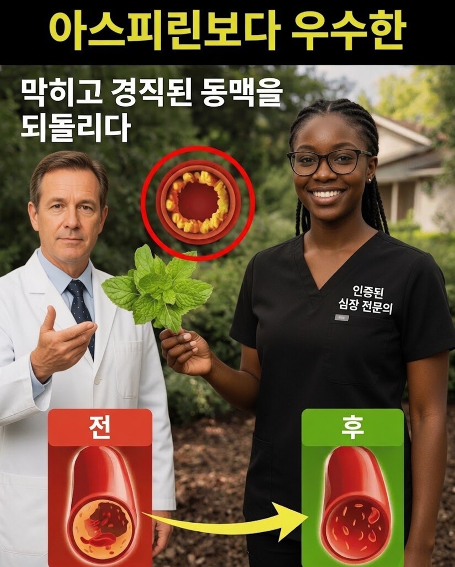 건강한 동맥을 지원하고 혈액순환을 개선하는 강력한 식품(아스피린을 넘어서는 자연적 접근법)