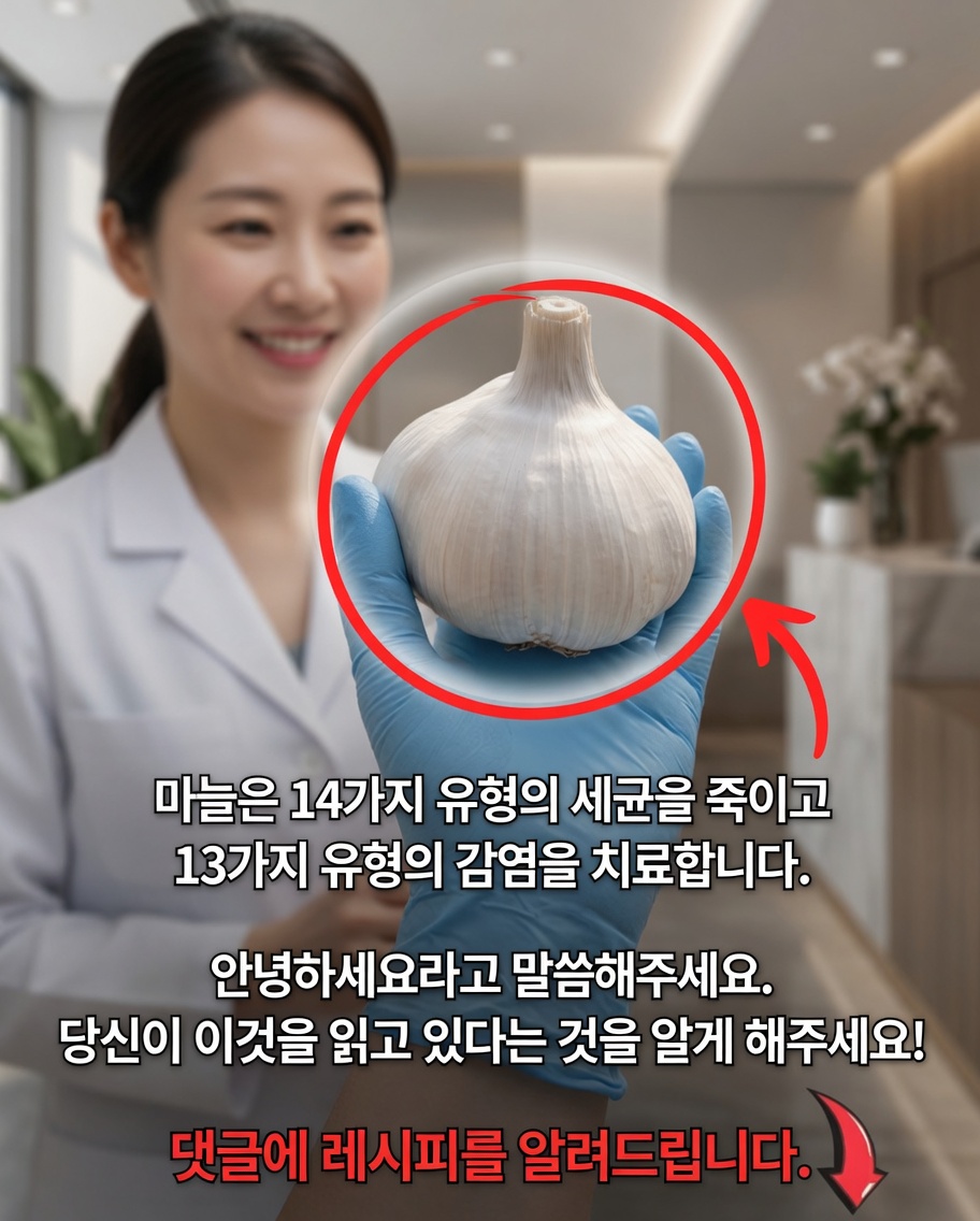 마늘: 주방의 필수 재료인 이 식재료의 자연 항균 특성 탐구