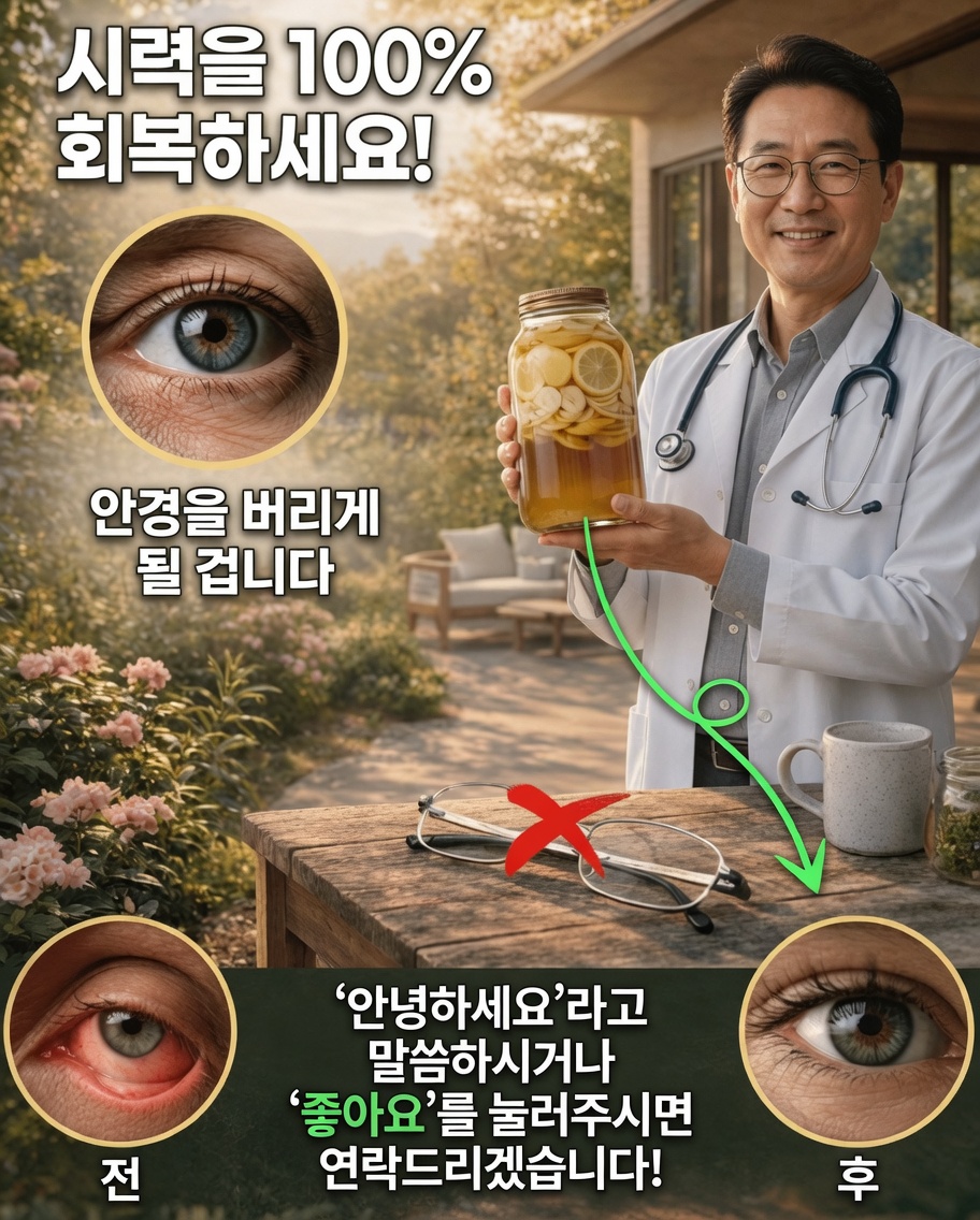자연스럽게 눈 건강을 돕는 간단한 홈메이드 음료: 레몬, 꿀, 마늘 레시피