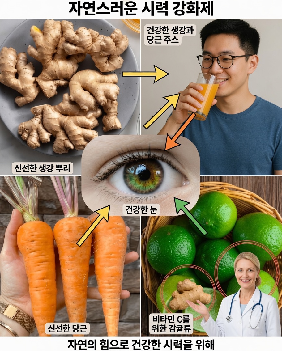 단 몇 주 만에 시력을 변화시킬 수 있는 이 천연 주스의 강력한 15가지 이유