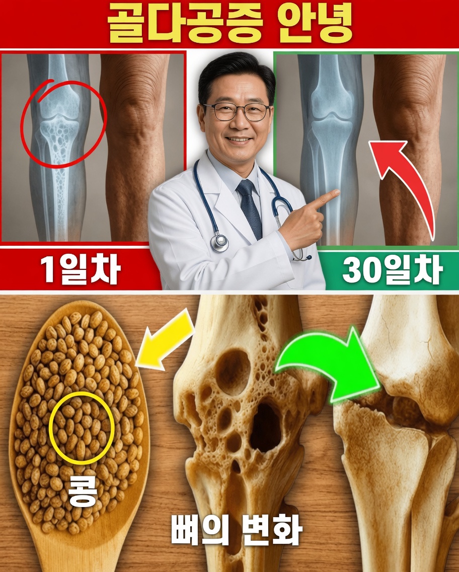 일본 최고령 의사의 비밀: 뼈를 강화하고 골다공증을 되돌리는 15가지 자연 요법