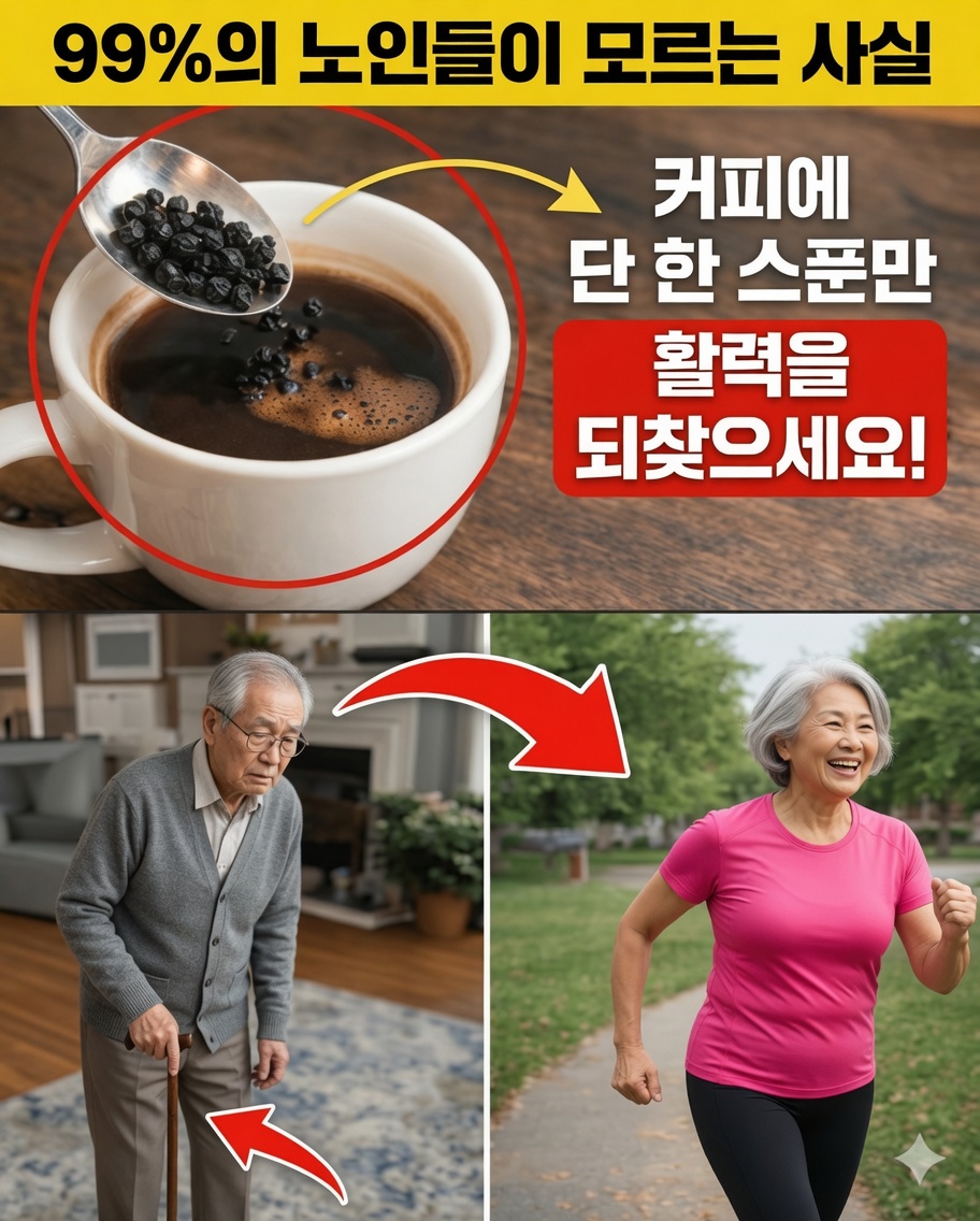 아침 커피에 딱 한 스푼만 추가해 보세요 — 60세 이상 사람들이 변화에 놀라고 있습니다