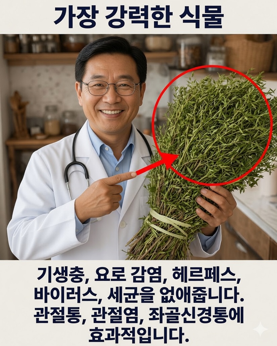 야생 백리향: 기생충, 감염 및 관절 통증에 맞서는 자연의 동맹