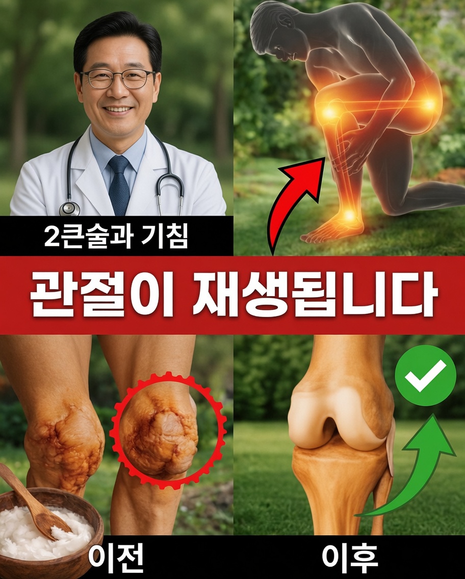 무릎 건강을 돕고 더 편안한 움직임을 지원할 수 있는 간단한 일일 습관을 알아보세요