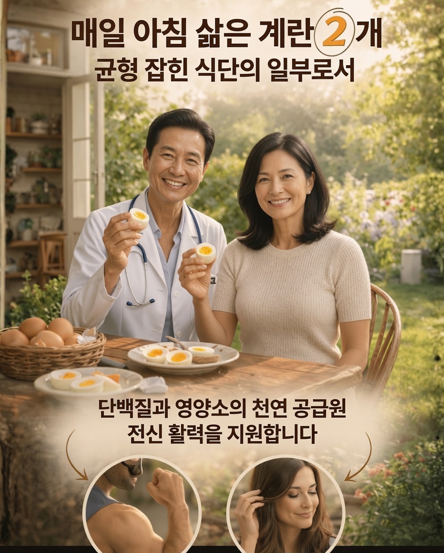 아침 루틴에 삶은 달걀 두 개를 추가하는 것이 왜 시도해볼 만한 간단한 습관이 될 수 있을까